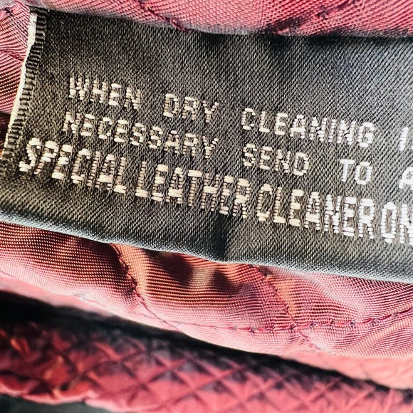 Vintage 1986 Wilsons Hooded Quilted Lined Leather Jacket Cinch‎ Waist 1X - Picture 10 of 14